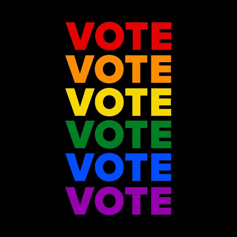 Repeat Voting – Pride Flag - LGBTQIA+