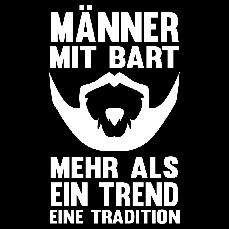 Bärtig Bartträger Bart