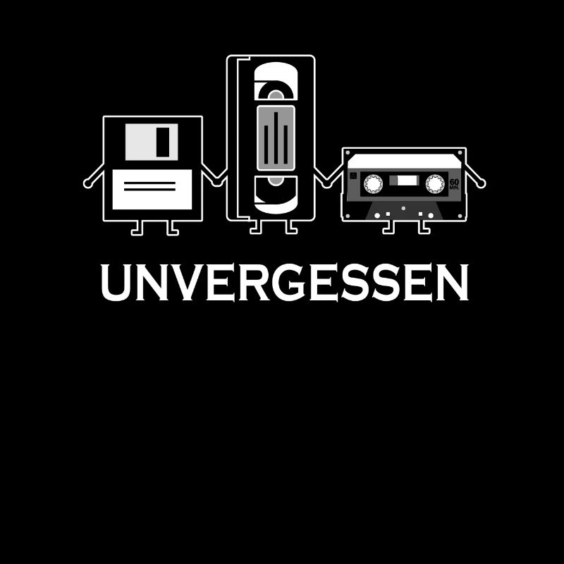 Unvergessen Diskette VHS Kassette