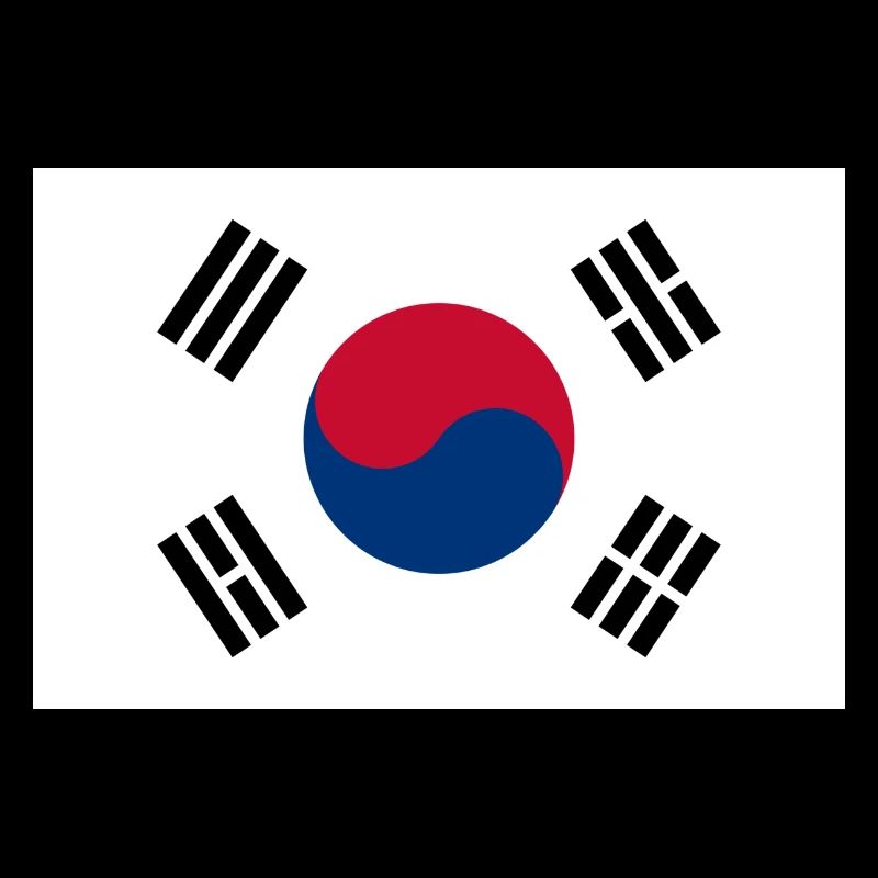 Drapeau national de Corée du Sud