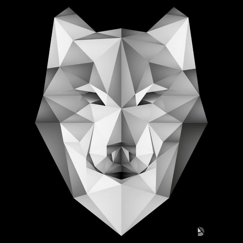 AD Geometric Wolf