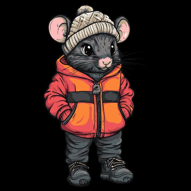 Souris Mode Hiver