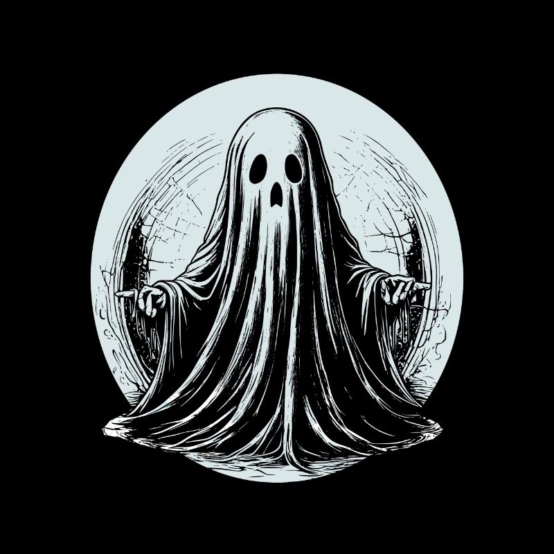 Awesome graphical ghost design