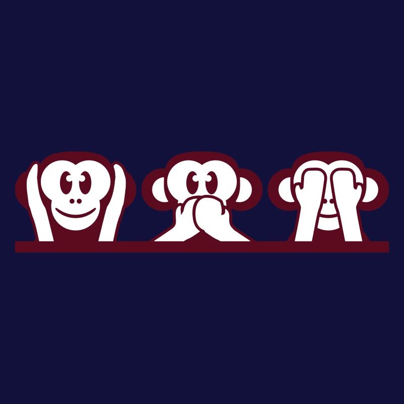 3 Wise Monkeys Hear Nothing Say See Monkey Fun