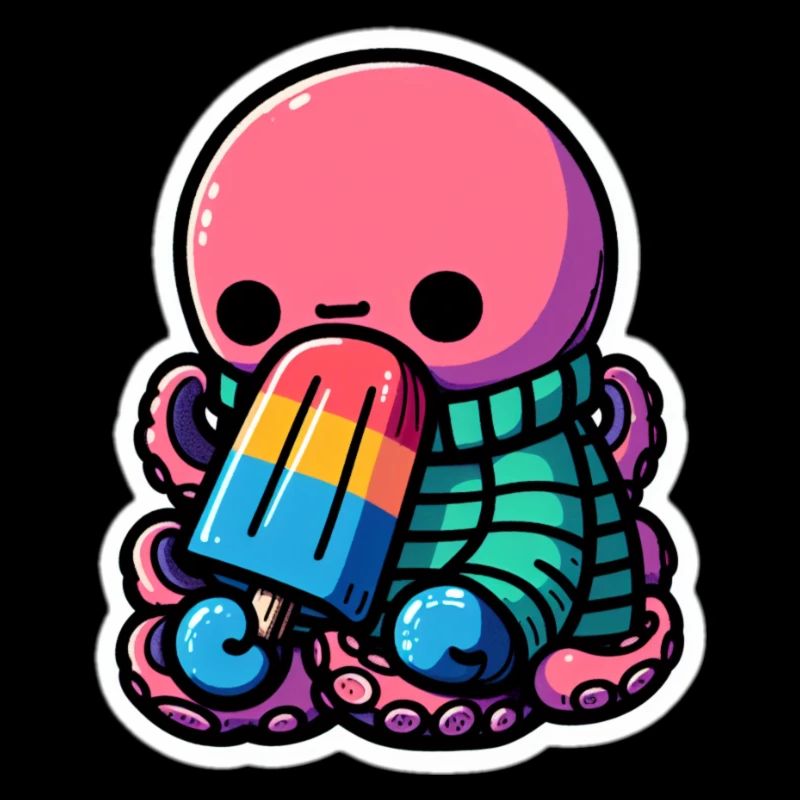 Popsicle octopus