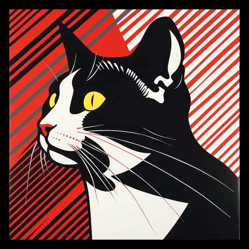 Chat, Motif De Chat