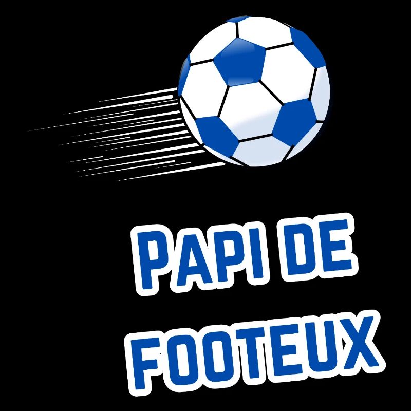 Tee-Shirt Papi Supporter Footeux