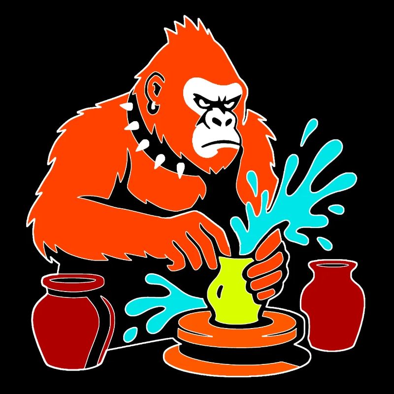 Gorilla Pottery Splash Studio