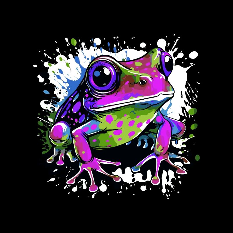 Frosch Bunt