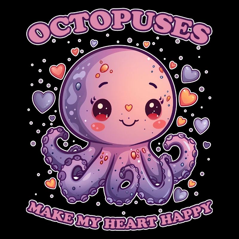 Funny Octopus Cephalopod Squid Gift