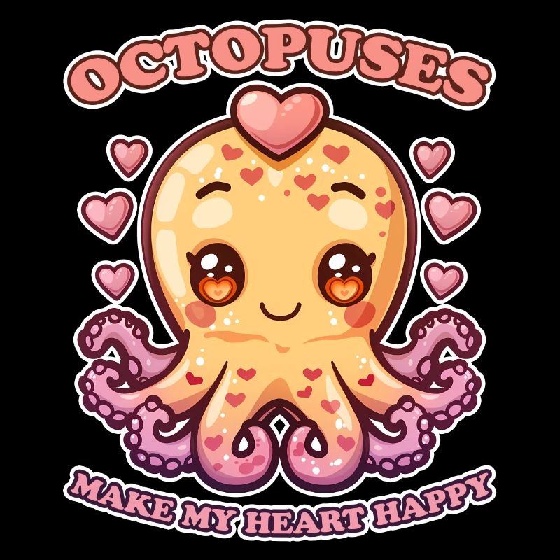 Funny Octopus Cephalopod Squid Gift