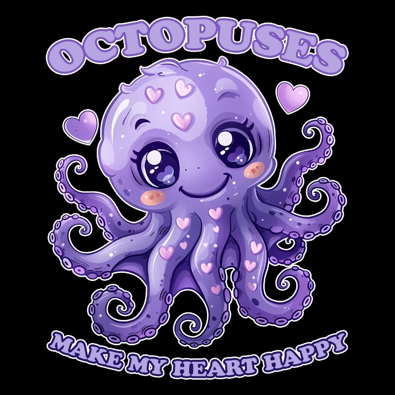 Funny Octopus Cephalopod Squid Gift