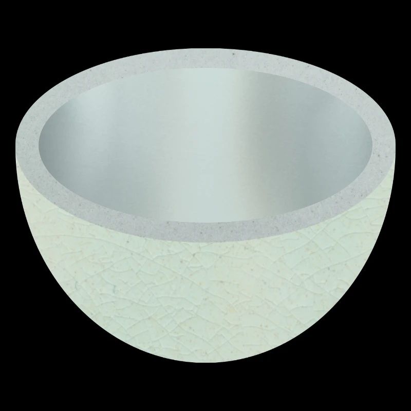Crackled Ceramic Bowl Art