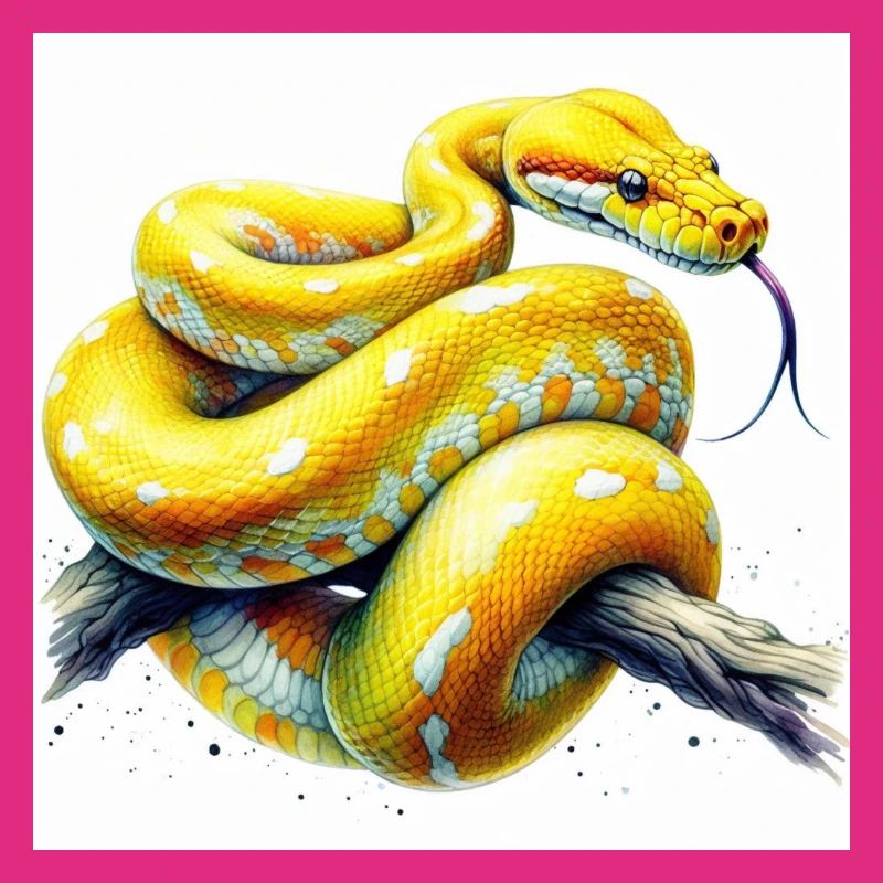 Yellow python