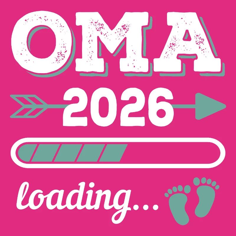 Oma 2026 Loading Werdende Großmutter Geschenkidee