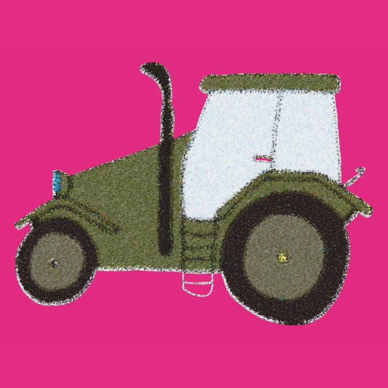 Tractor Oldtimer Impressionism