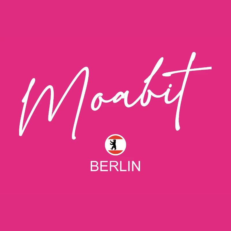 Moabit - Drapeau de Berlin - Ours de Berlin
