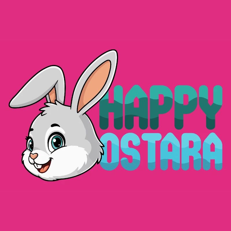 Happy Ostara Rabbit Bunny Easter Ostara Spring