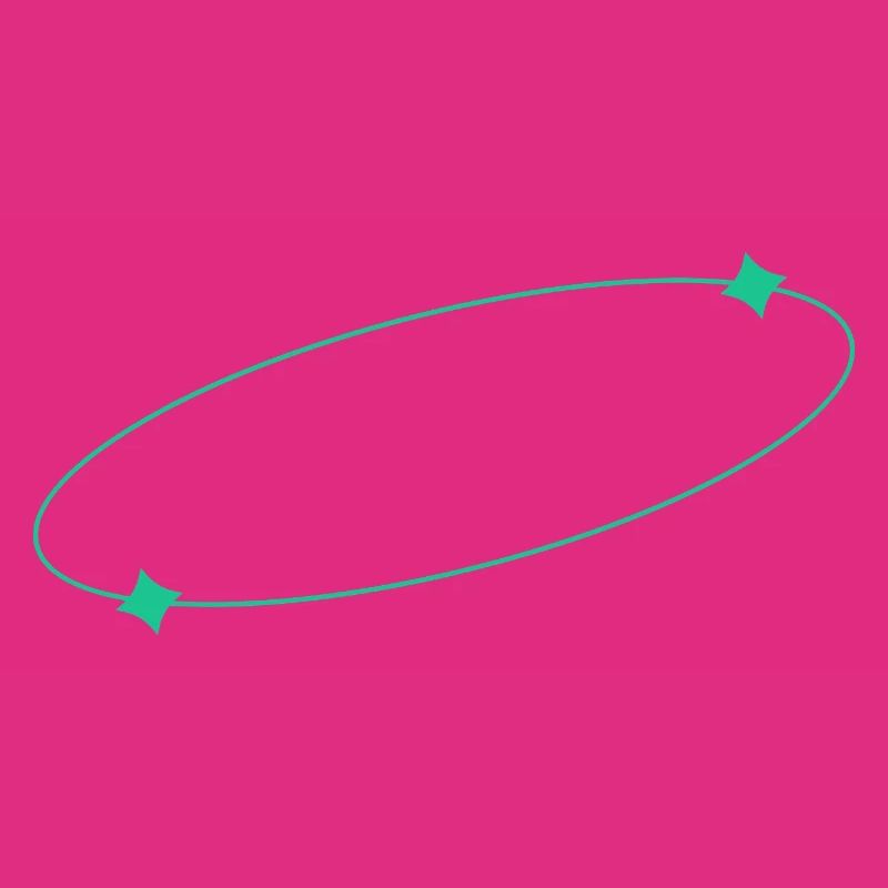 Elliptical Star Ring