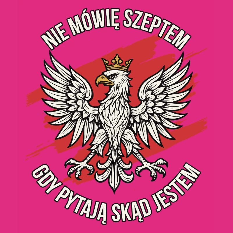 Polish Eagle Pride Statement Design