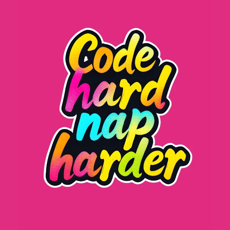 Code Hard Nickerchen Härter Lustiger Programmierer Tee