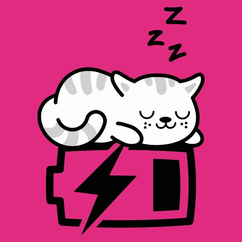 Sleepy Kitty (Farbe veränderbar - 3 Farben)