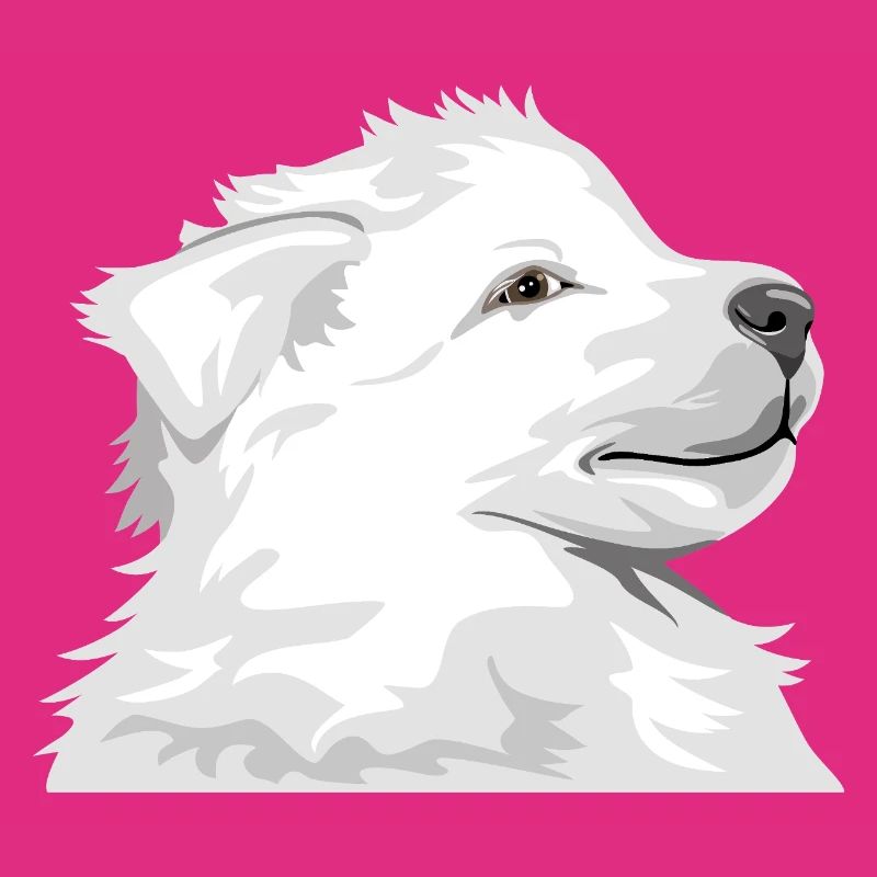 Chiot blanc