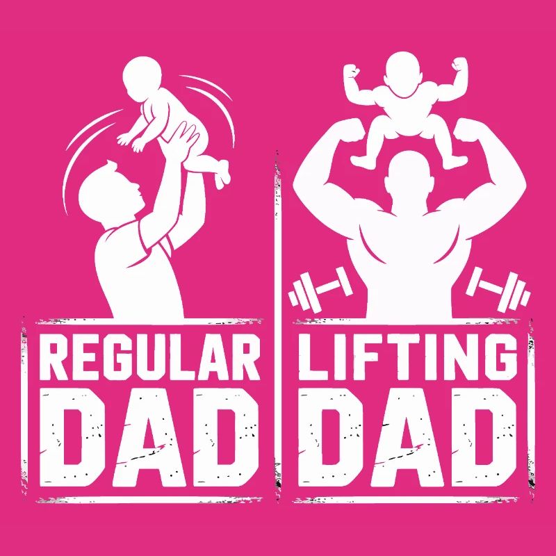 Dadkraft Double Image : Normal vs Kraftdad