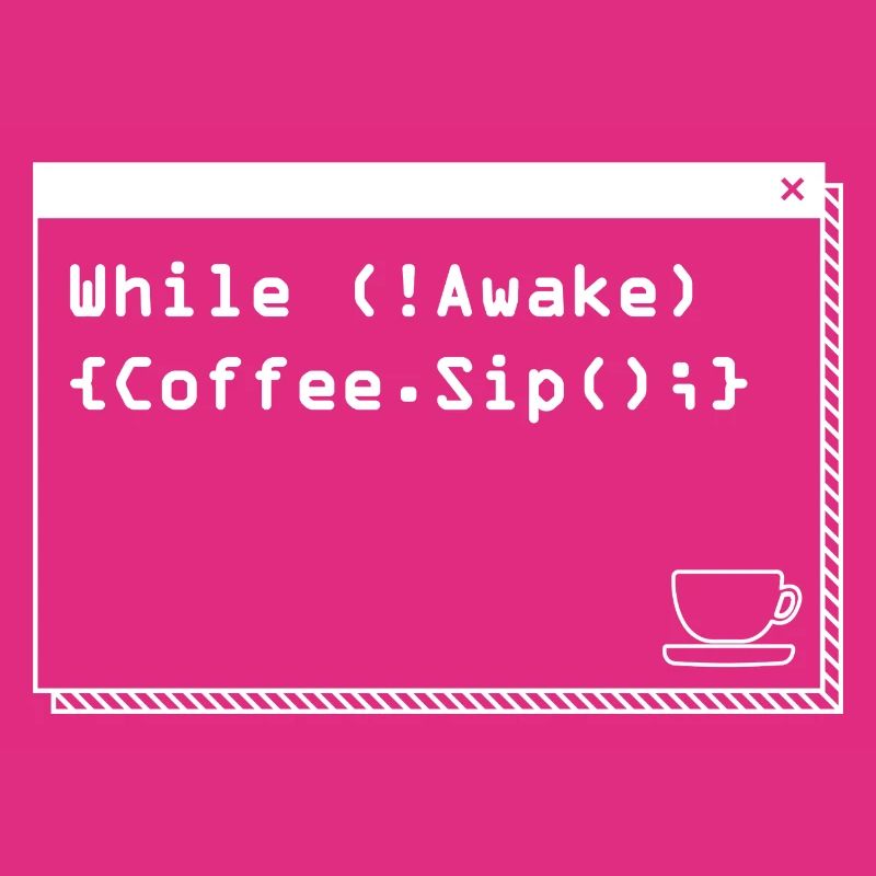 Programmers generate code from coffee