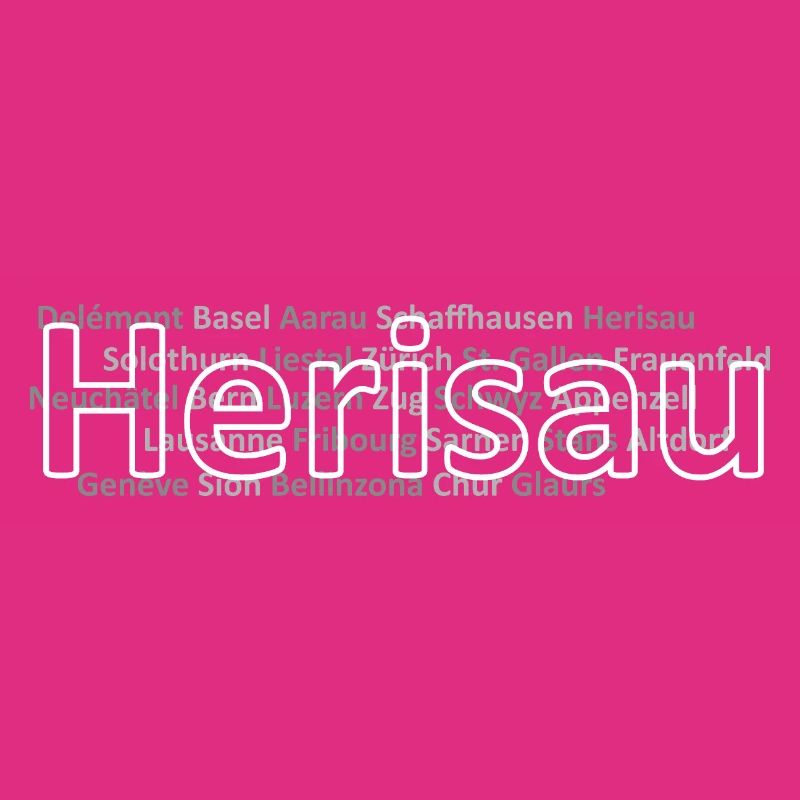 Schweizer Städte Herisau