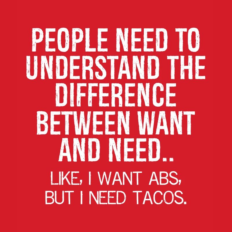 people need to understand the difference between