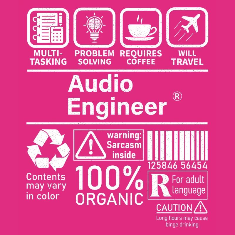 Audio Engineer multi tasking problem solving