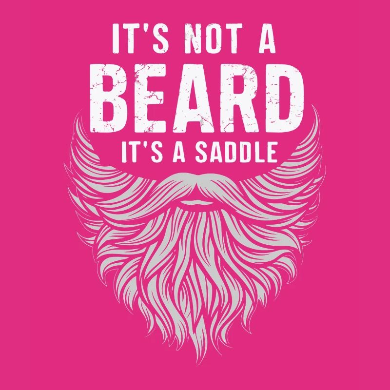 It's not a beard, it's a saddle