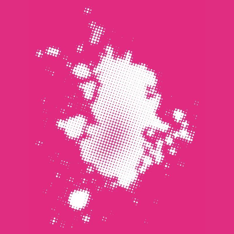 Flash, Dots Background Asymmetrical | rasterized