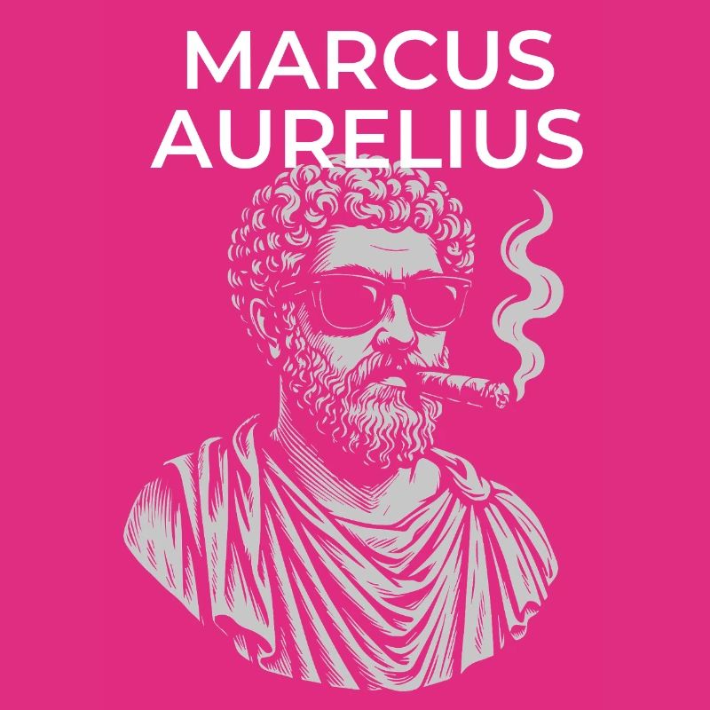 Marcus Aurelius Classical Philosopher Portrait 