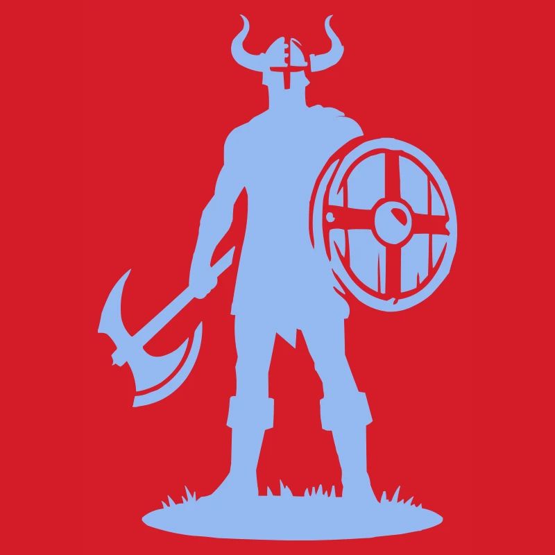 Viking Warrior with Shield