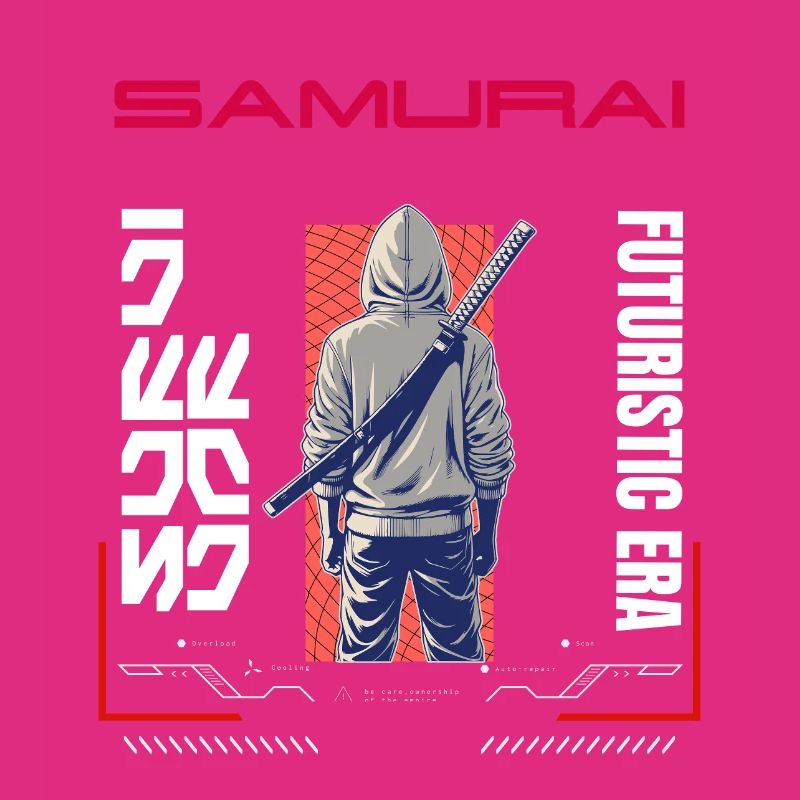 Samurai Hoodie Blade