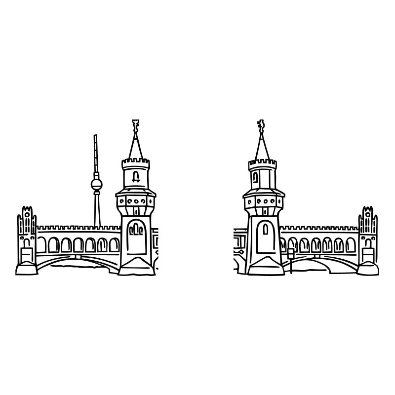 Oberbaumbrücke à Berlin