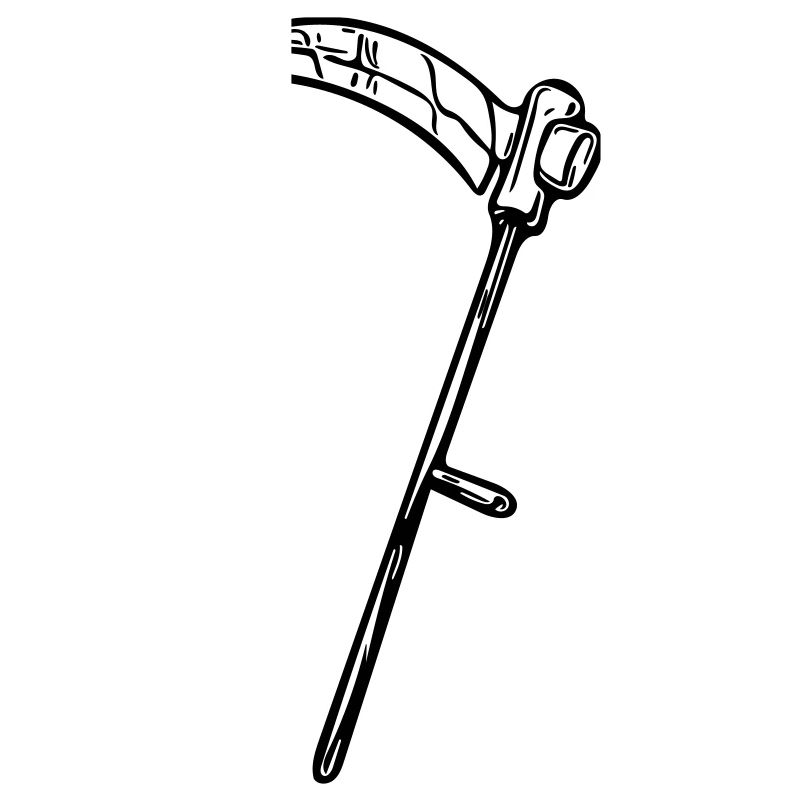 Scharfe Sensen Vector