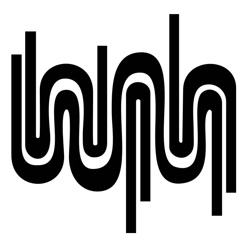 Abstract wave / 70s pattern