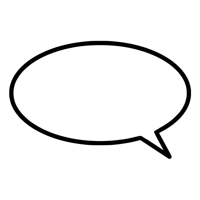Speech Bubble (Round)