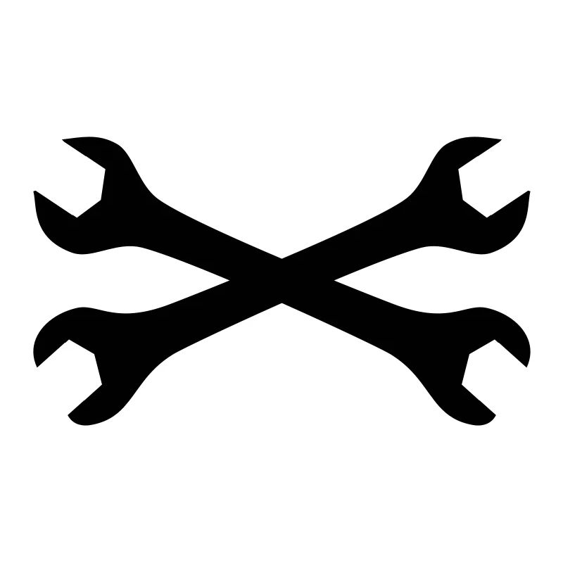 Wrenches crossed