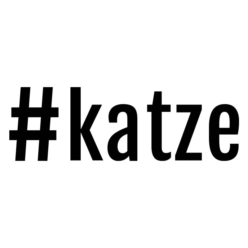 Katzen - Hashtag Katze