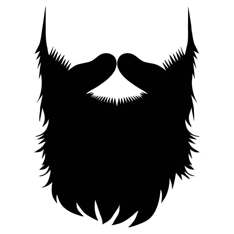 Hipster Beard Vector