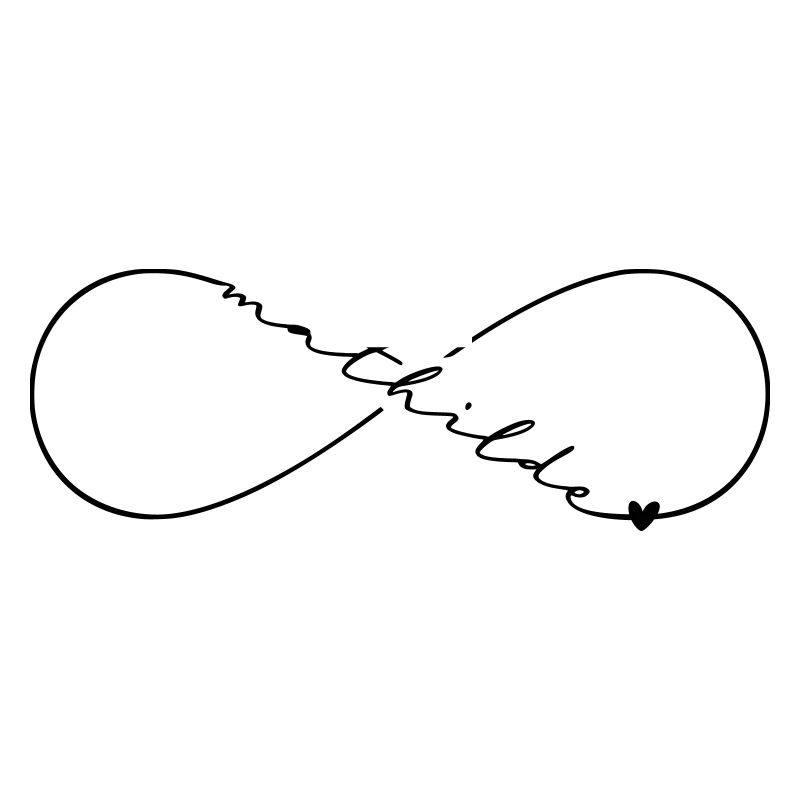 Mathilde Name Infinity Symbol