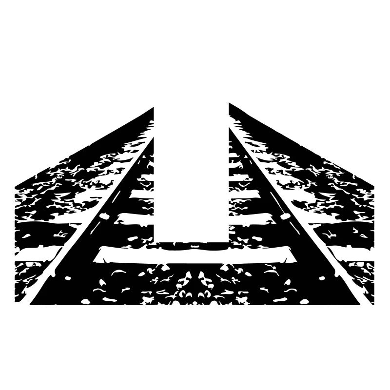 Train Rails vers l’horizon