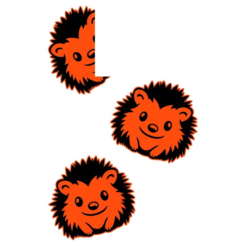 Hedgehog Comic Cute