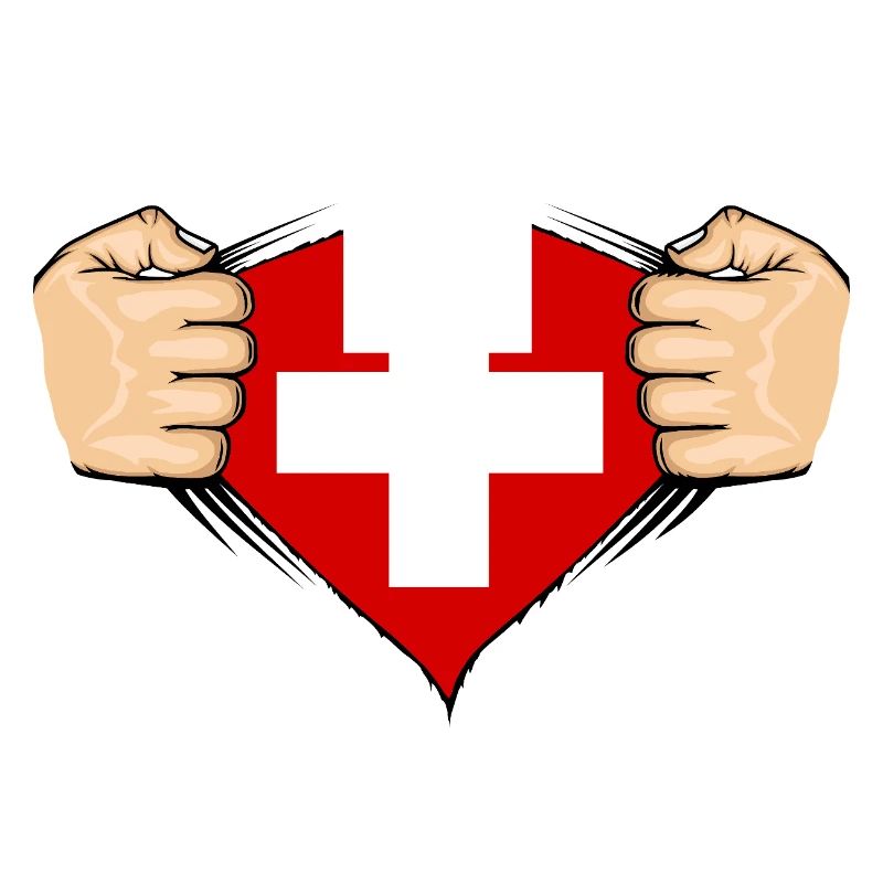 Conception du drapeau suisse