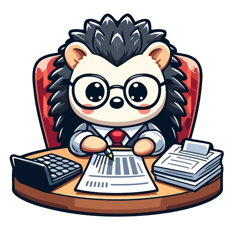 Hérisson comptable : la bestiole calculatrice