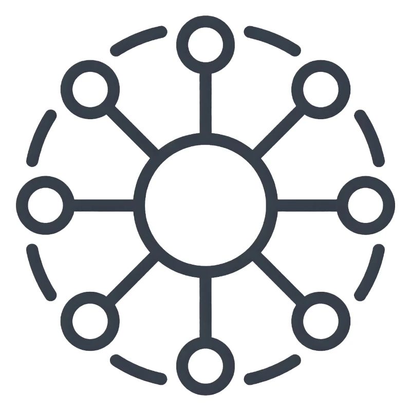 Central Network Core Pattern